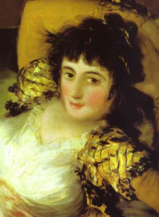 Francisco de Goya. The Clothed Maja (La Maja Vestida).