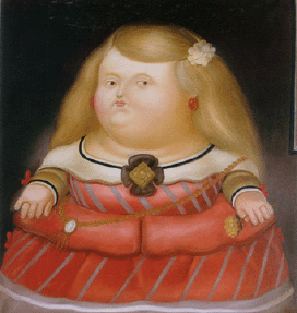 "Princesa Margarita" by Fernando Botero